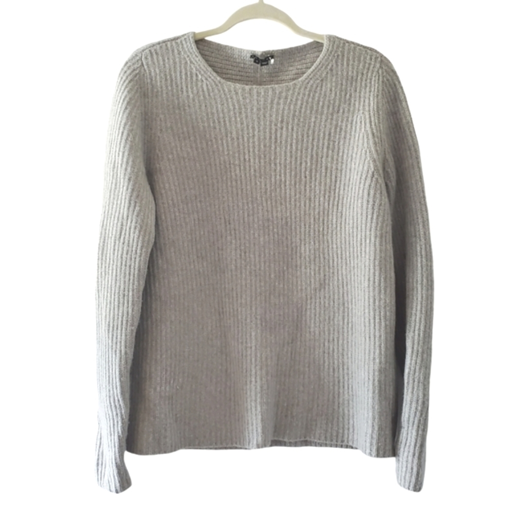 Women's Ribbed Crew Neck Sweater